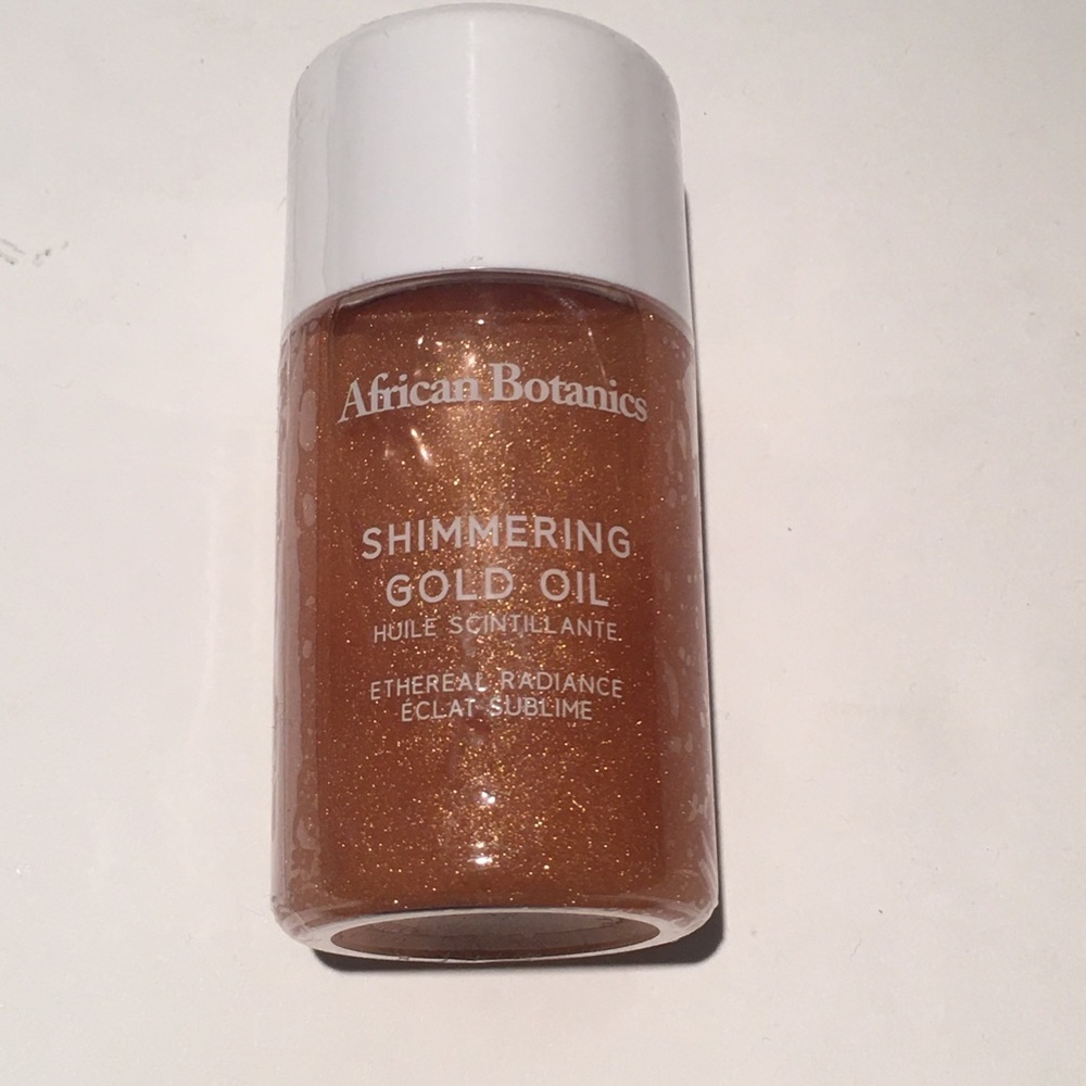 NWT African Botanicals Shimmering Gold Oil - Picture 11 of 12